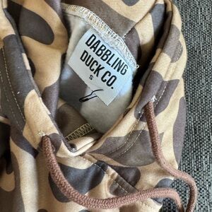 Dabbling duck co. Brown Camo Women's Hoodie